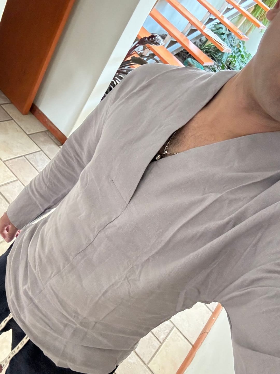 Customer photo review of Shinu Sleeve Shirt