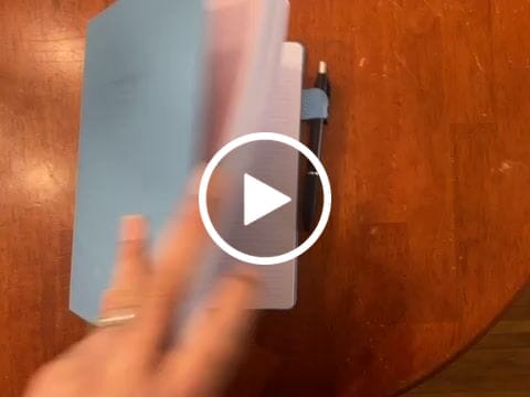 Customer video review of NEW COLORS!! Adhesive Pen Holder