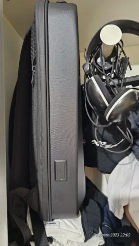 Customer photo review of Tera Tech Armor - Waterproof Hardshell Computer Backpack