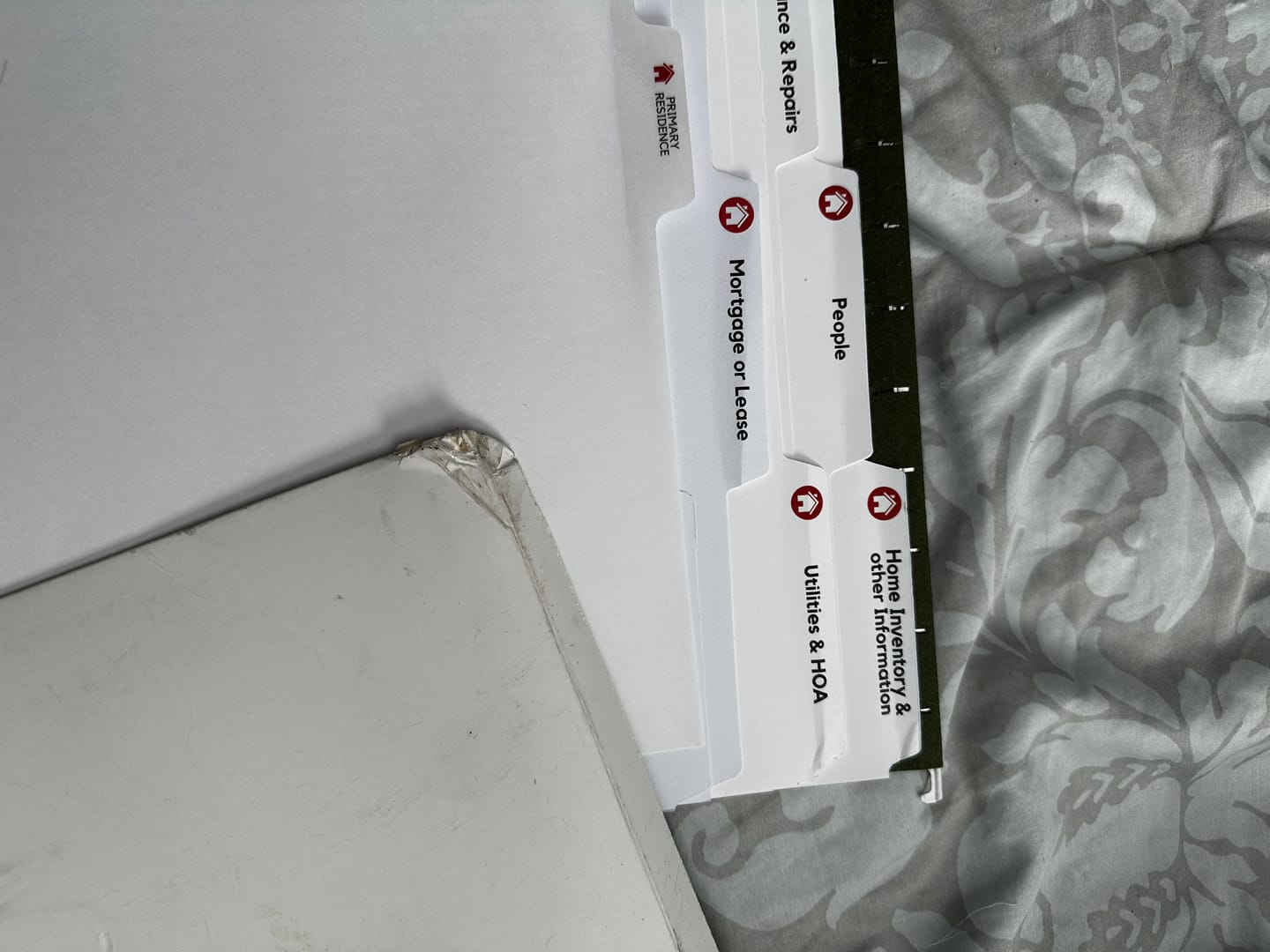 Customer photo review of Replacement File Folders: White Version