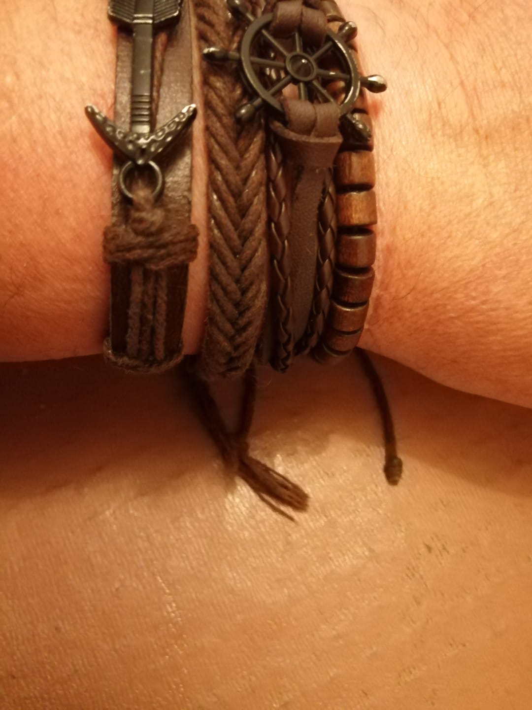 Customer photo review of Bracelet Tlaloc
