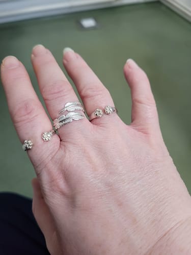Customer photo review of Guardian Angel Ring