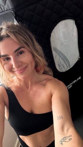 Customer photo review of ExposureLab® Steam Sauna (HeatLab®)