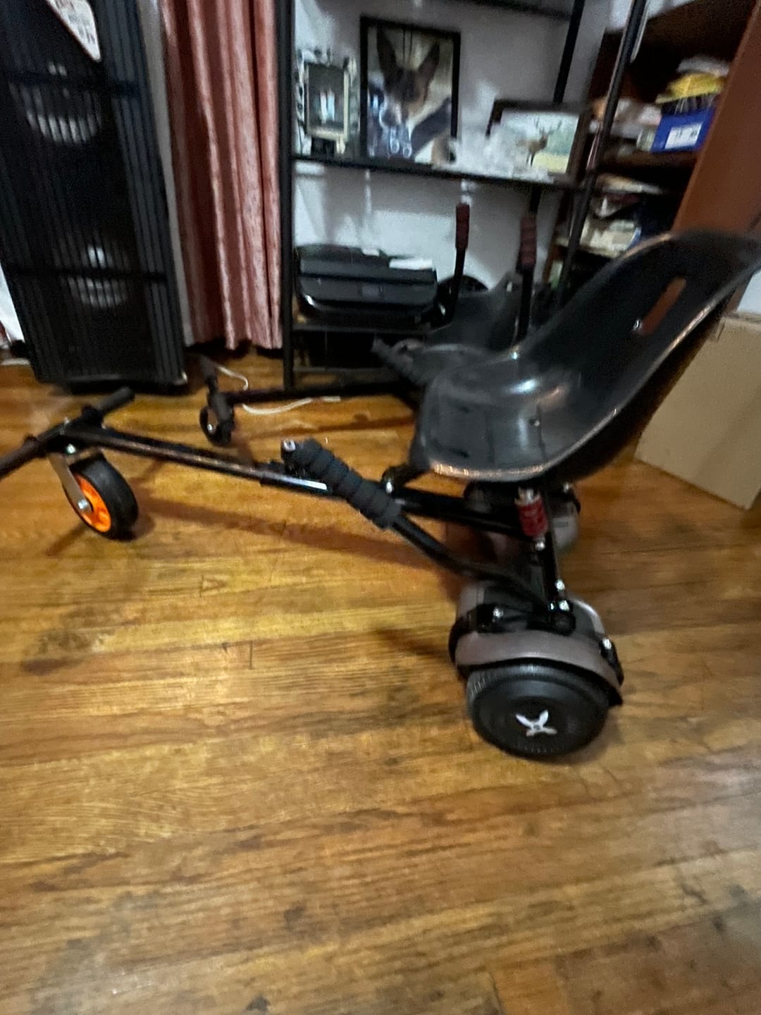 Customer photo review of Gyroor K2 Hoverboard Go Kart Attachment with Shock Absorption