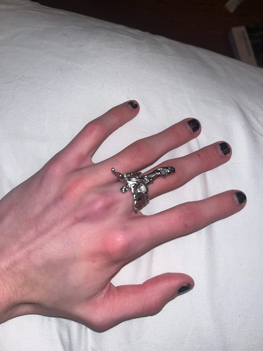 Customer photo review of FALLEN ANGEL RING