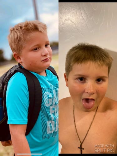 Customer photo review of Down Perm Kit