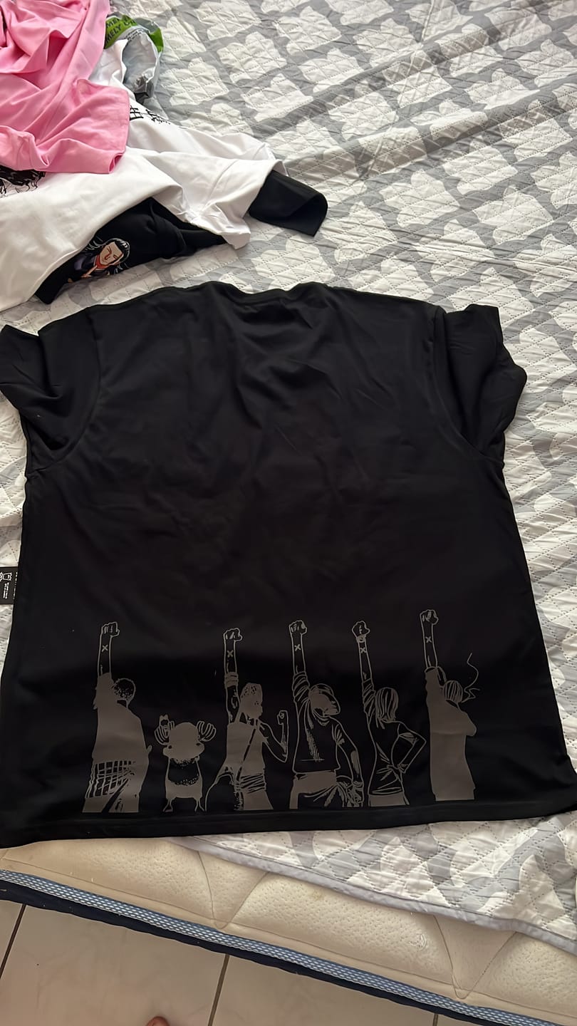 Customer photo review of Camisa Arabasta - One Piece