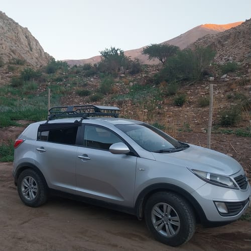 Customer photo review of Parrilla Techo Equipaje universal