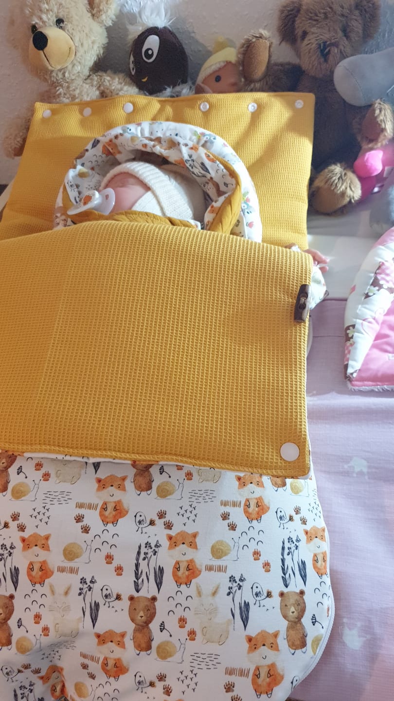 Customer photo review of Babyschalen Bezug MaxiCosi von Atelier MiaMia