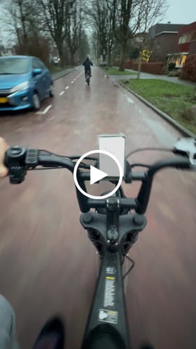 Customer video review of Ouxi V8 Pro - Hydraulische Remmen - Zwart