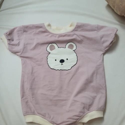 Customer photo review of Baby Casual Bear Romper