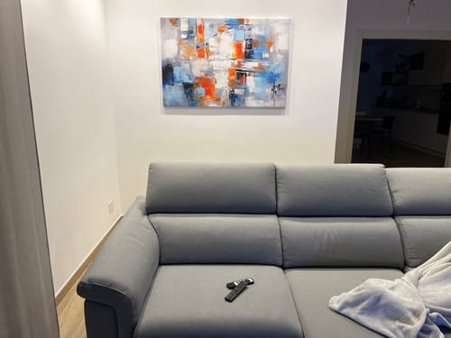 Customer photo review of Polarità Blu Arancio