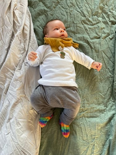 Customer photo review of Mitwachshose Merinowolle Baby