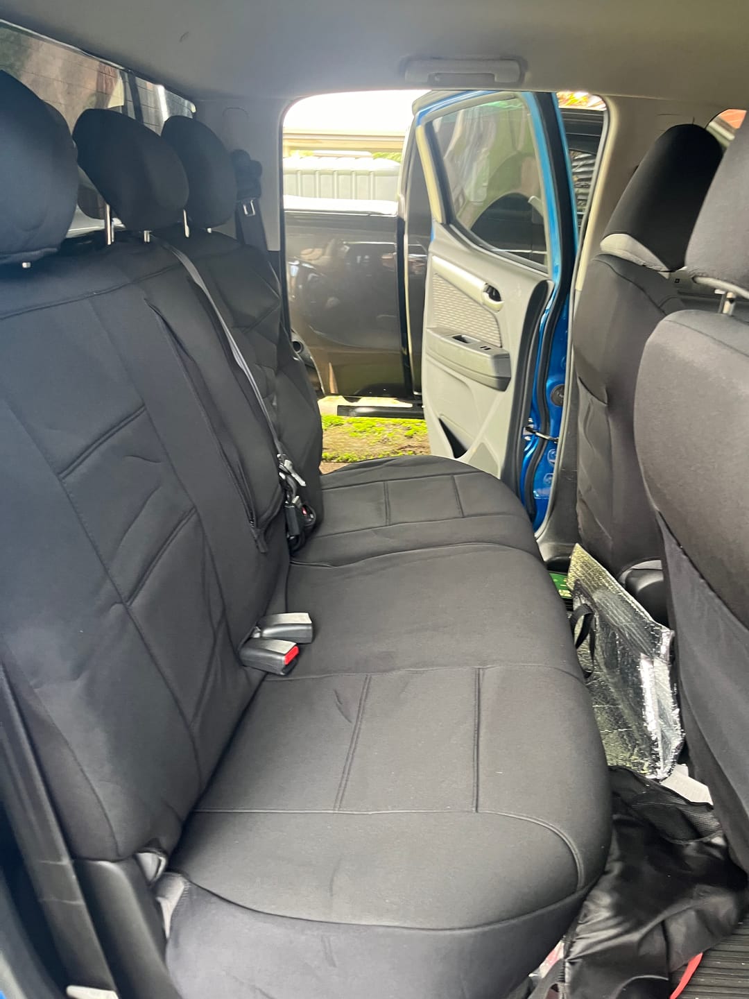 Customer photo review of Sharkskin Seat Covers for Holden Colorado RG Dual Cab (06/2012-On)