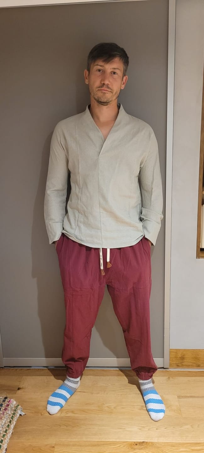 Customer photo review of Shinu Sleeve Shirt
