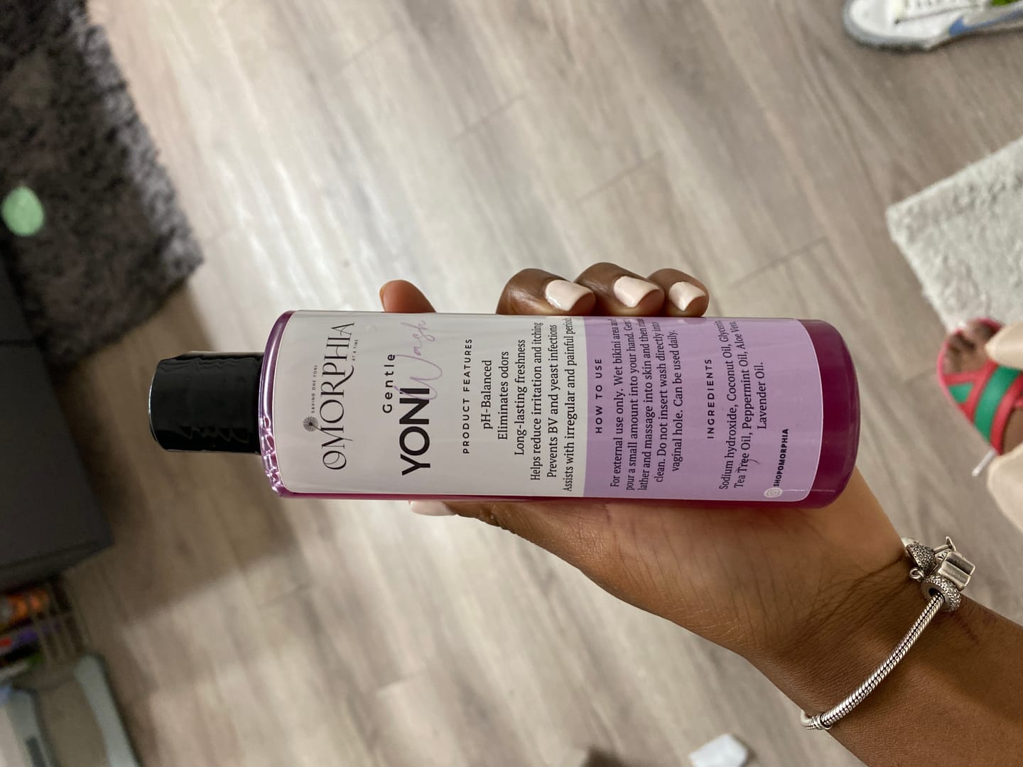 Customer photo review of Gentle Yoni Wash