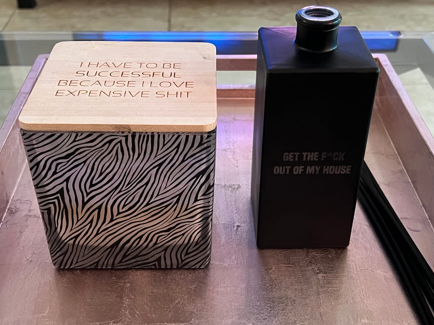 Customer photo review of DESIGN YOUR OWN DIFFUSER