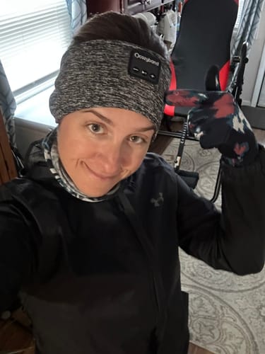 Customer photo review of CozyBand Wireless Headphones