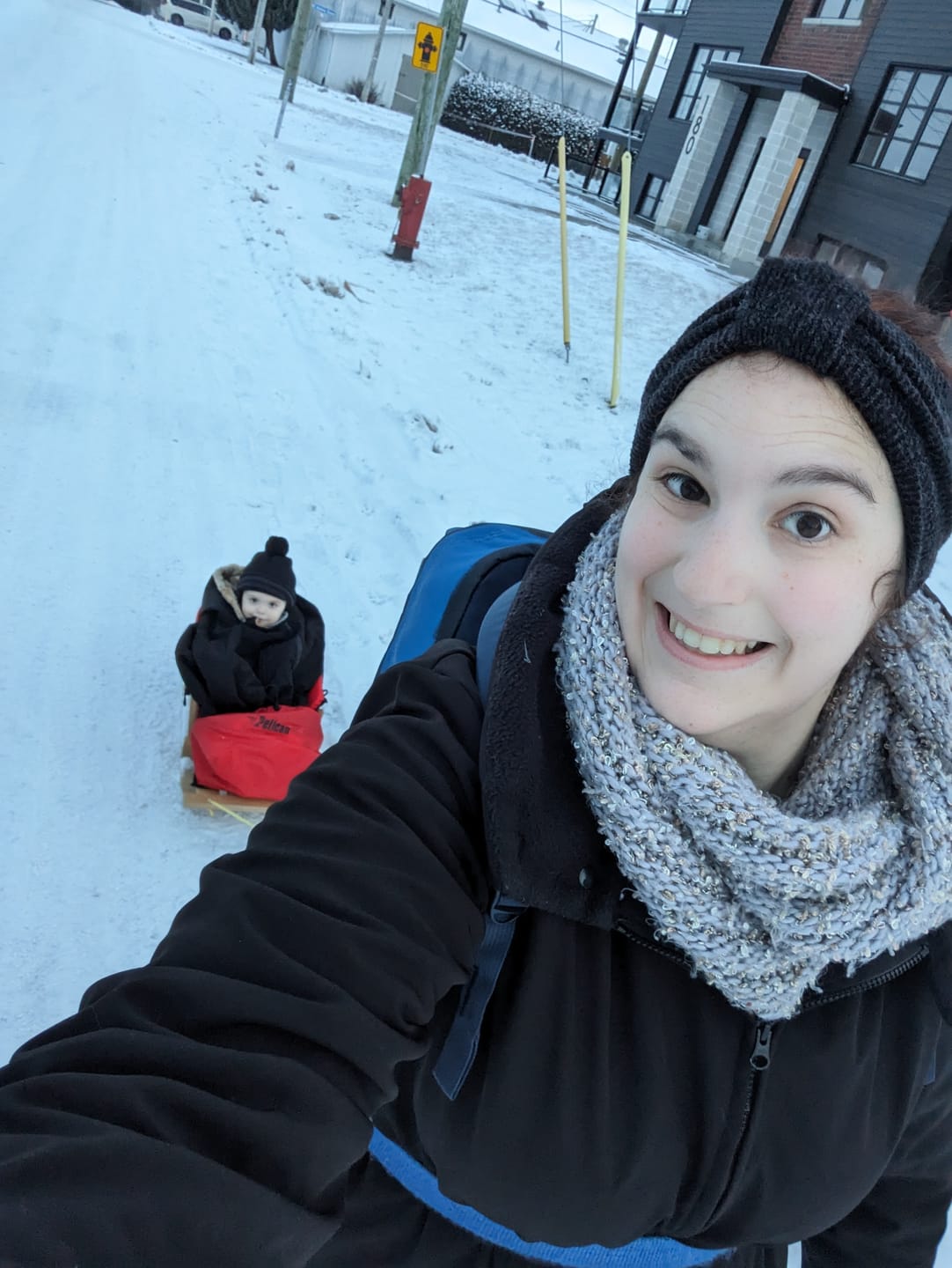 Customer photo review of Manteau d'hiver 3 en 1 avec rallonge