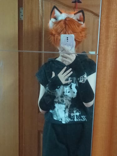 Customer photo review of Cos simulation fox ears S082
