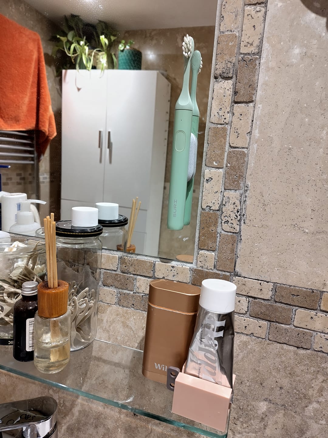 Customer photo review of Happier Fresh Mint Toothpaste