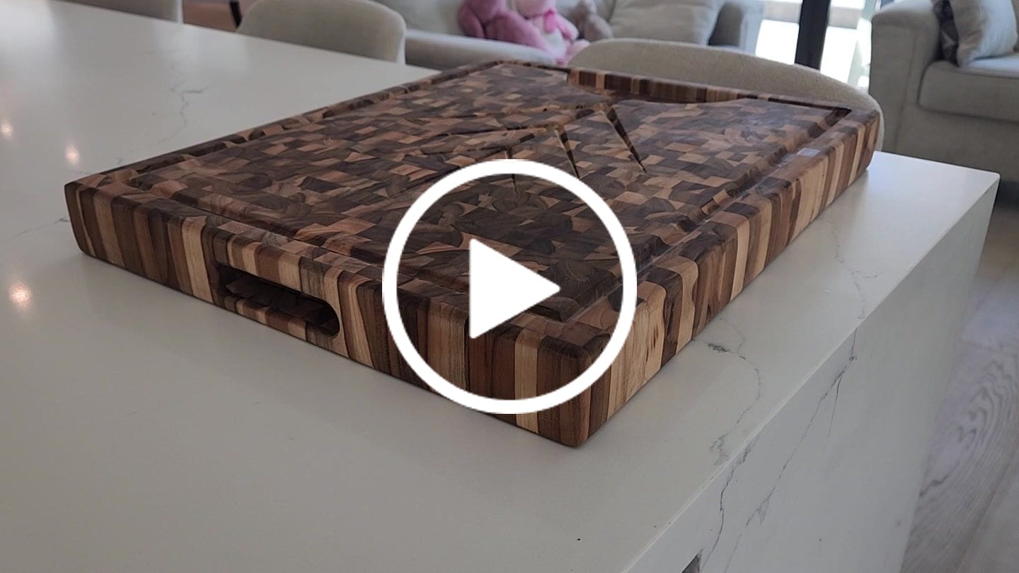 Customer video review of Arbolito Butcher Block