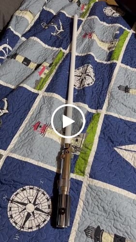 Customer video review of Ani III The Chosen hero saber