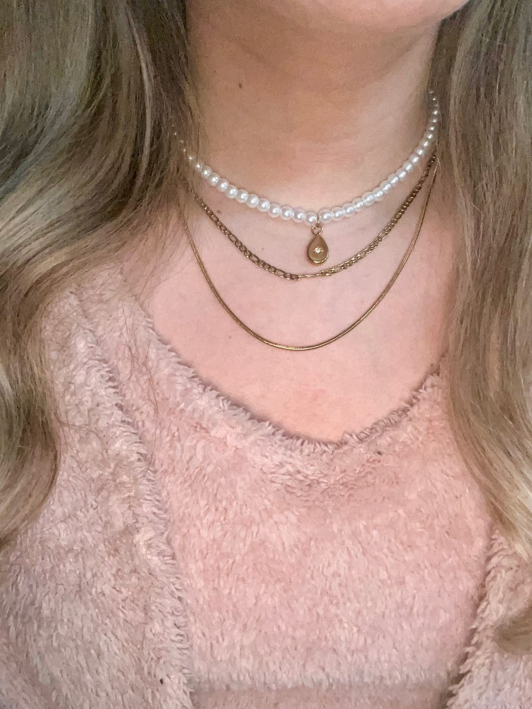 Customer photo review of Collar Pearl Stella
