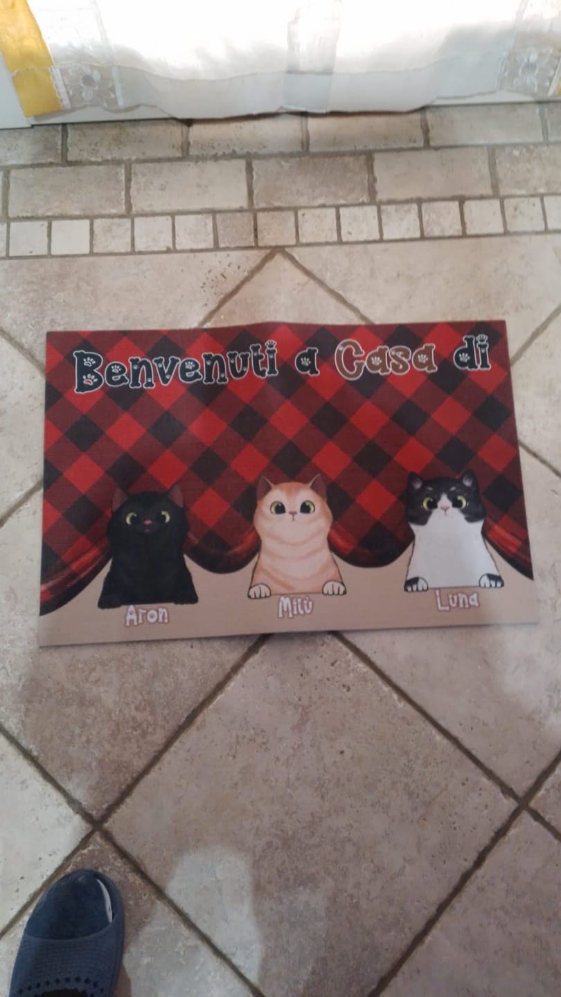 Customer photo review of Animaletti - Zerbino Personalizzabile