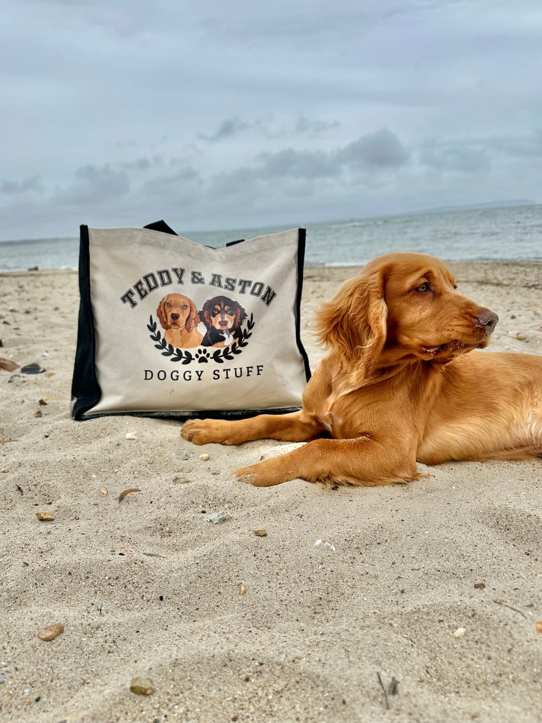 Customer photo review of Ulti-MUTT Dog Jute bag