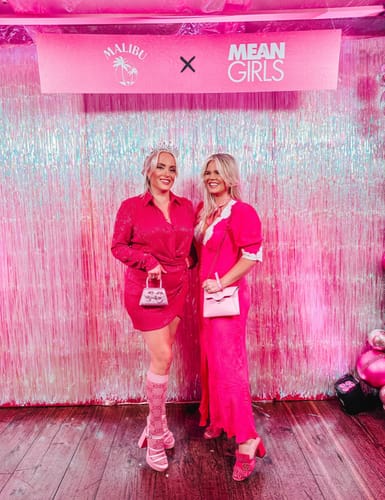 Customer photo review of RENT Rixo Pink Lace Trimmed Satin (RRP £292)