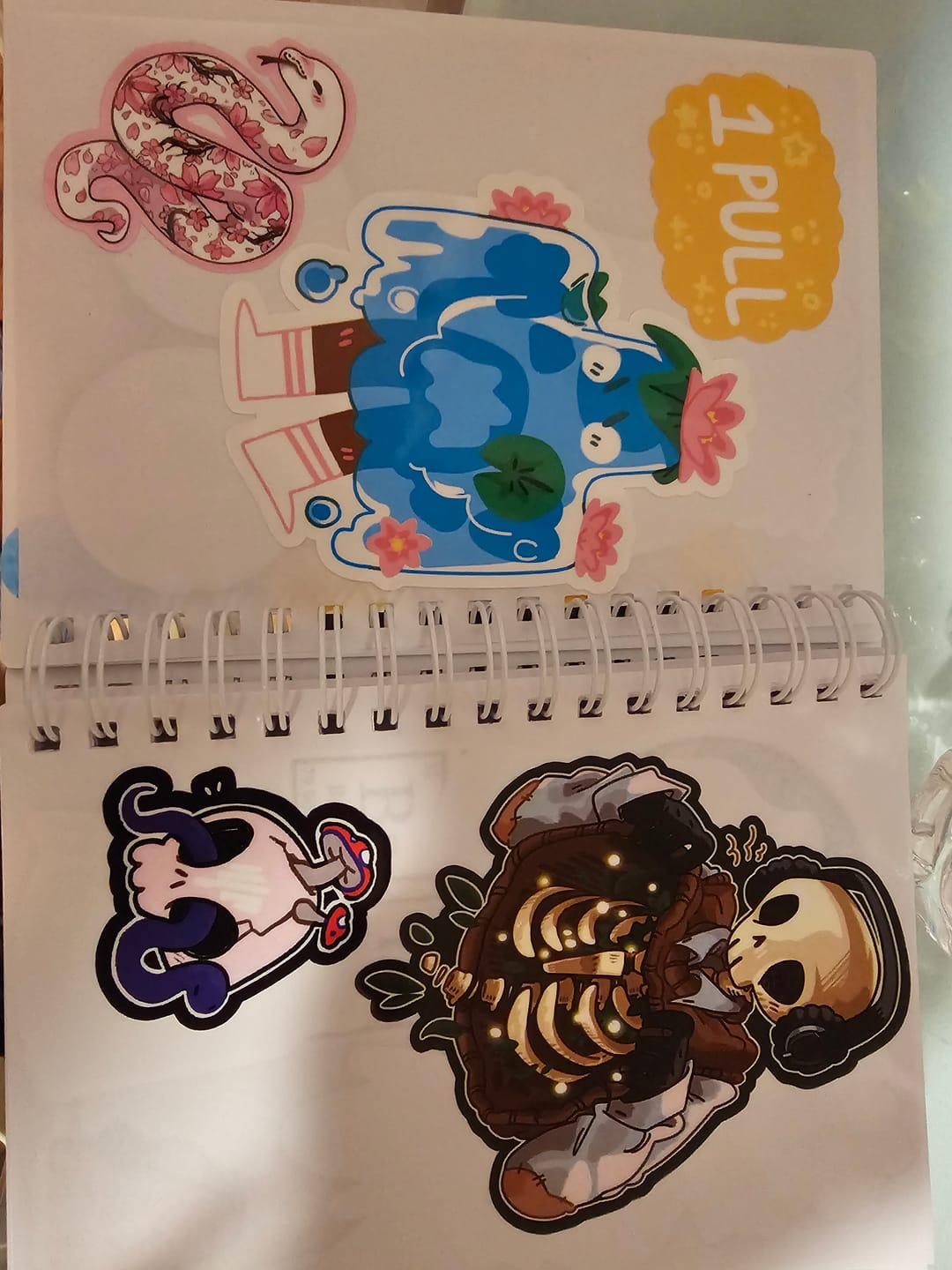 Customer photo review of TV Head Gore Stickers