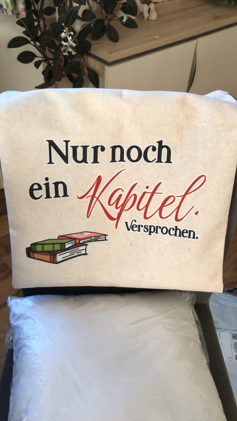 Customer photo review of Büchermädchen - Individuelle Tragetasche