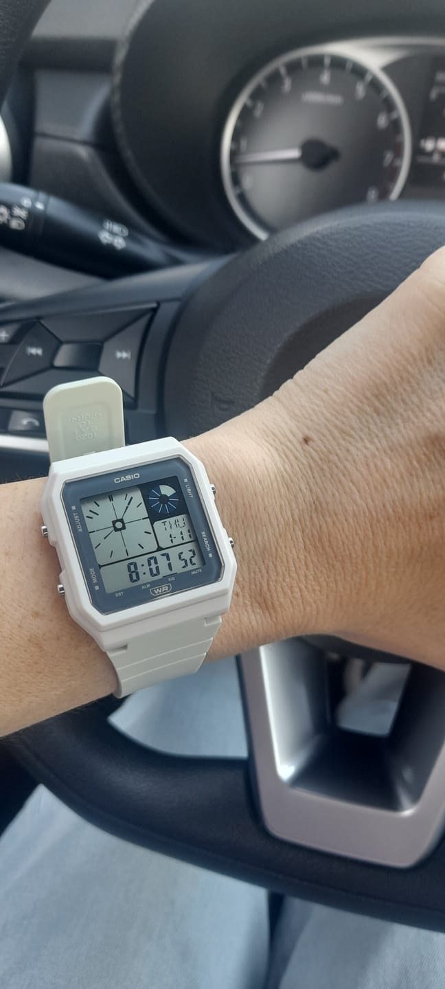 Customer photo review of Reloj Casio Vintage LF-20W-8ADF Twin-Graph Reissue Resina