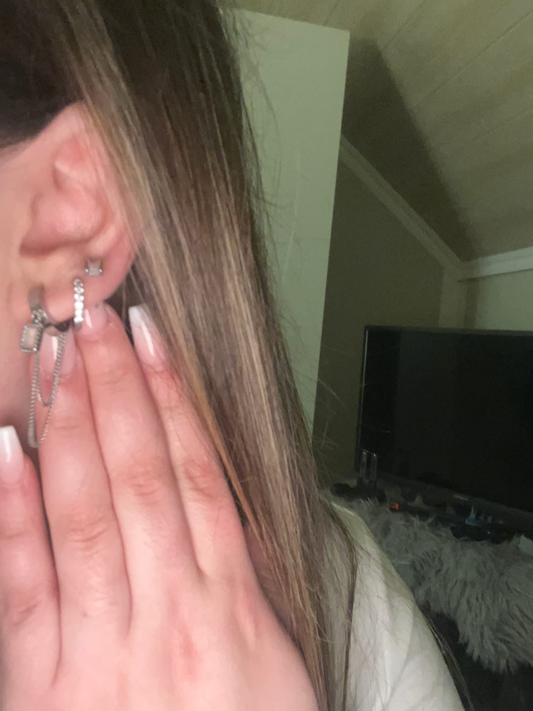 Customer photo review of Felicia Ohrringe | 18K vergoldet