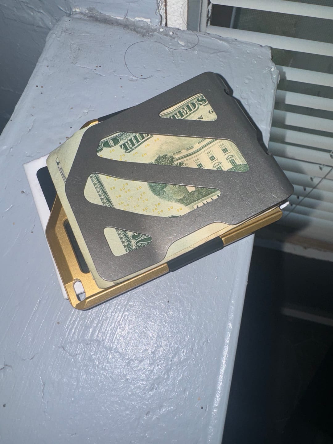 Customer photo review of MC01 TITANIUM MONEY CLIP