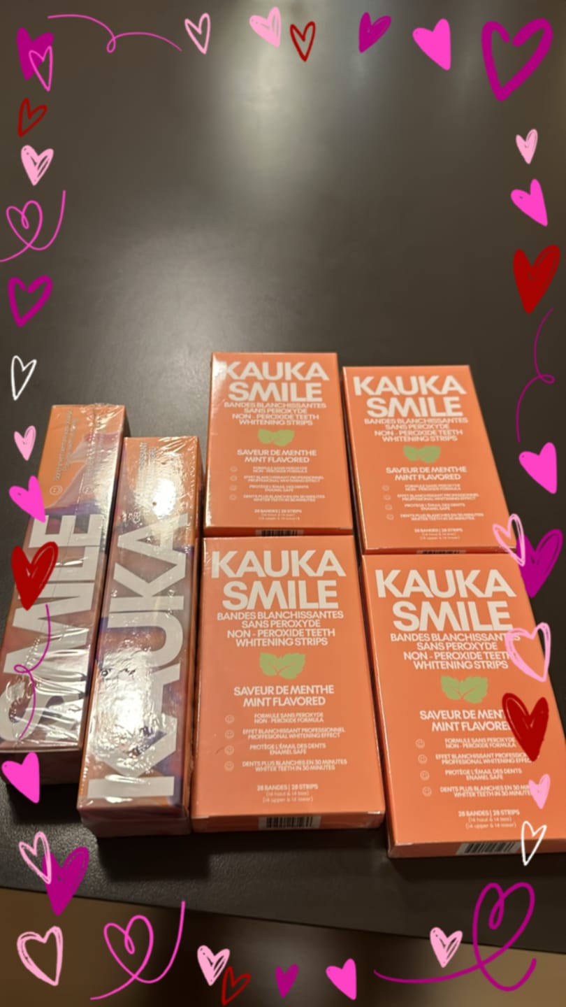 Customer photo review of Gel Violet Blanchissant Kauka Smile