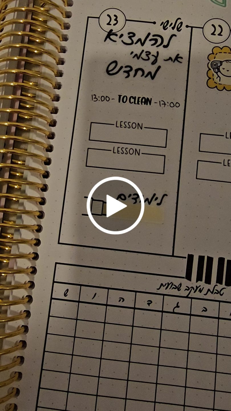 Customer video review of Planner stickers - Study