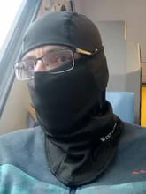 Customer photo review of Fleece Sturmmaske