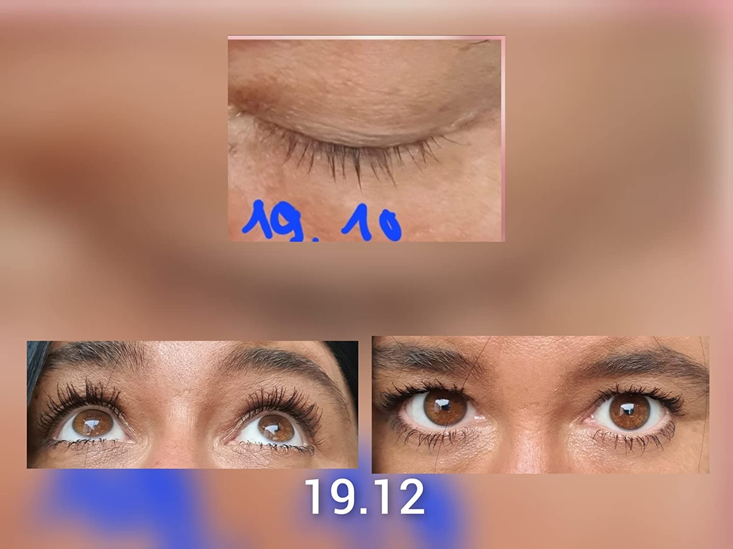 Customer photo review of LASHCOCA!NE PEPActive - Wimpernserum ohne Hormone