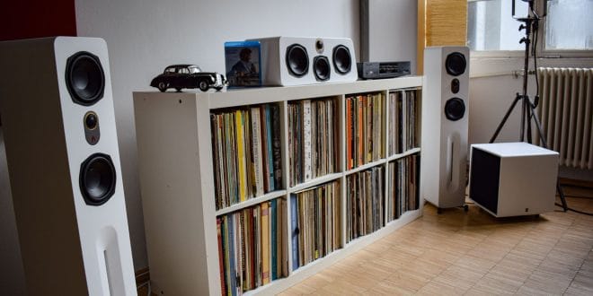 Customer photo review of Novus N5T 2-Way 5.25" Tower/Floorstanding Speaker Single