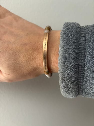 Customer photo review of BE STRONG AND COURAGEOUS FOR I AM WITH YOU JOSHUA 1:9 (POS)