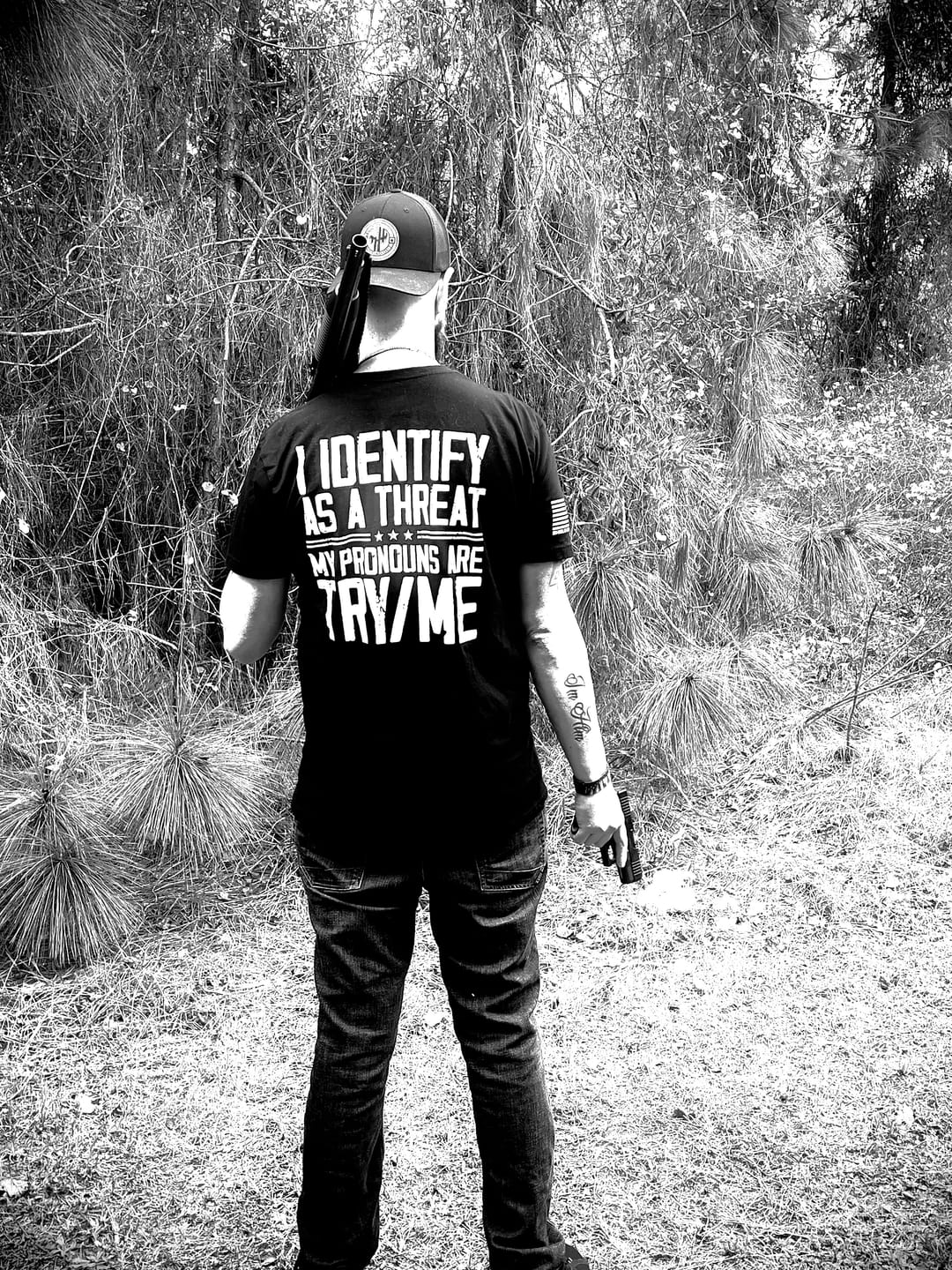 Customer photo review of I Identify As A Threat