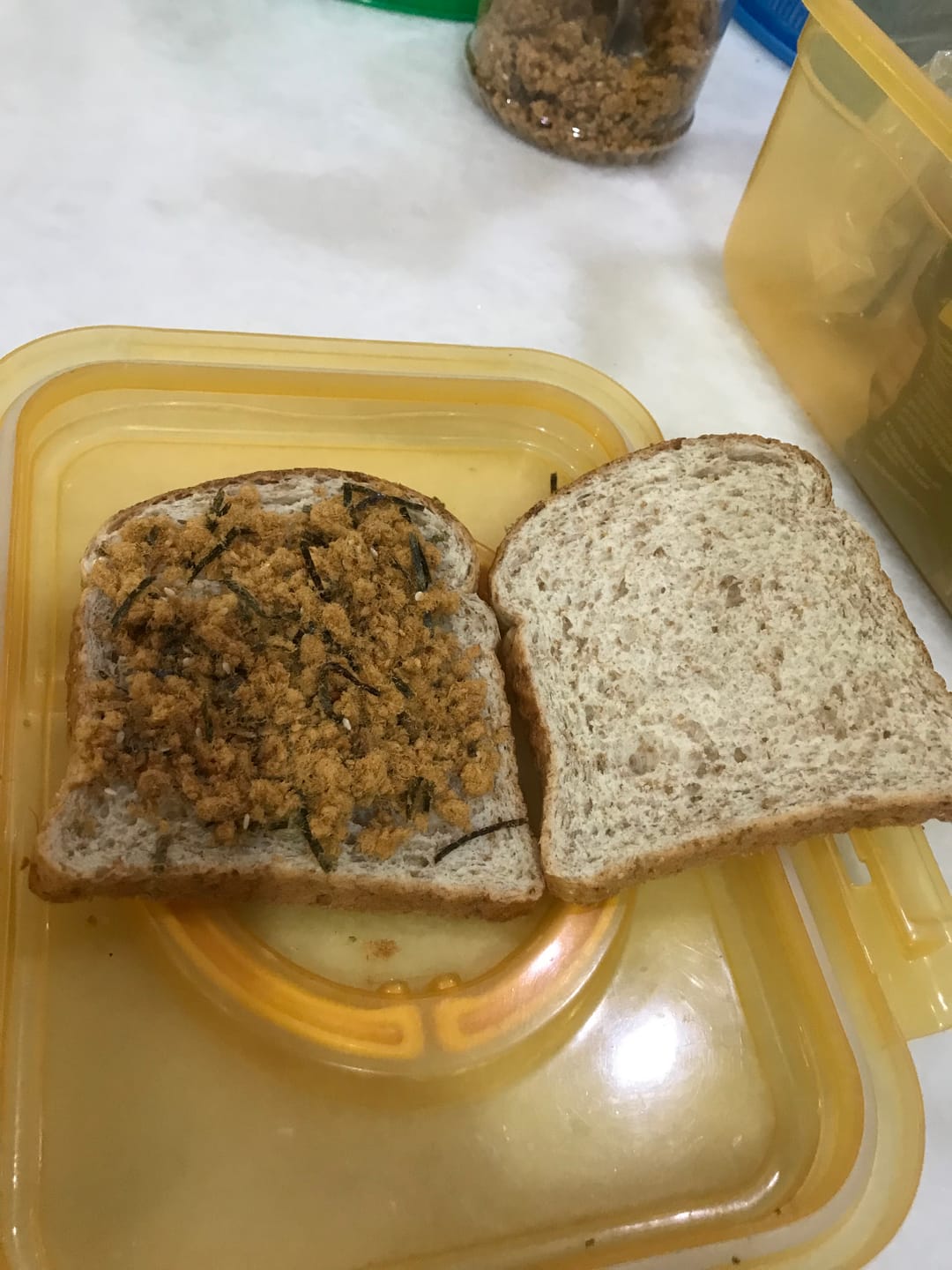 Customer photo review of Sesame Seaweed Crispy Pork Floss