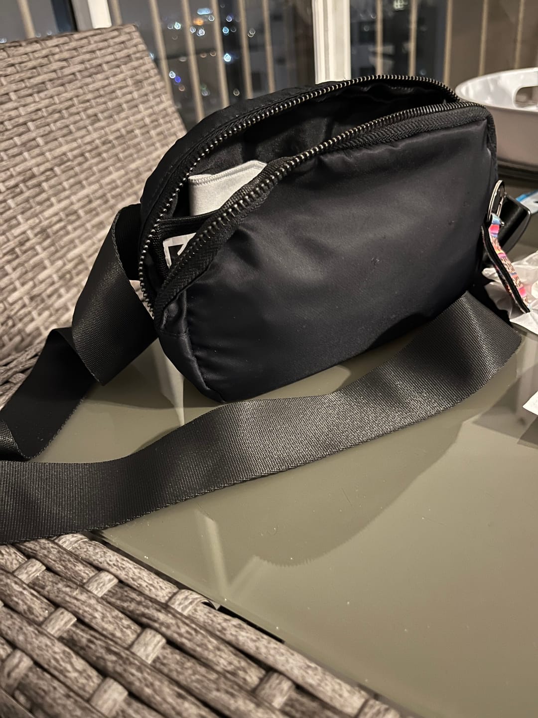 Customer photo review of Unisex Explorer Belt Bag/Crossbody Bag