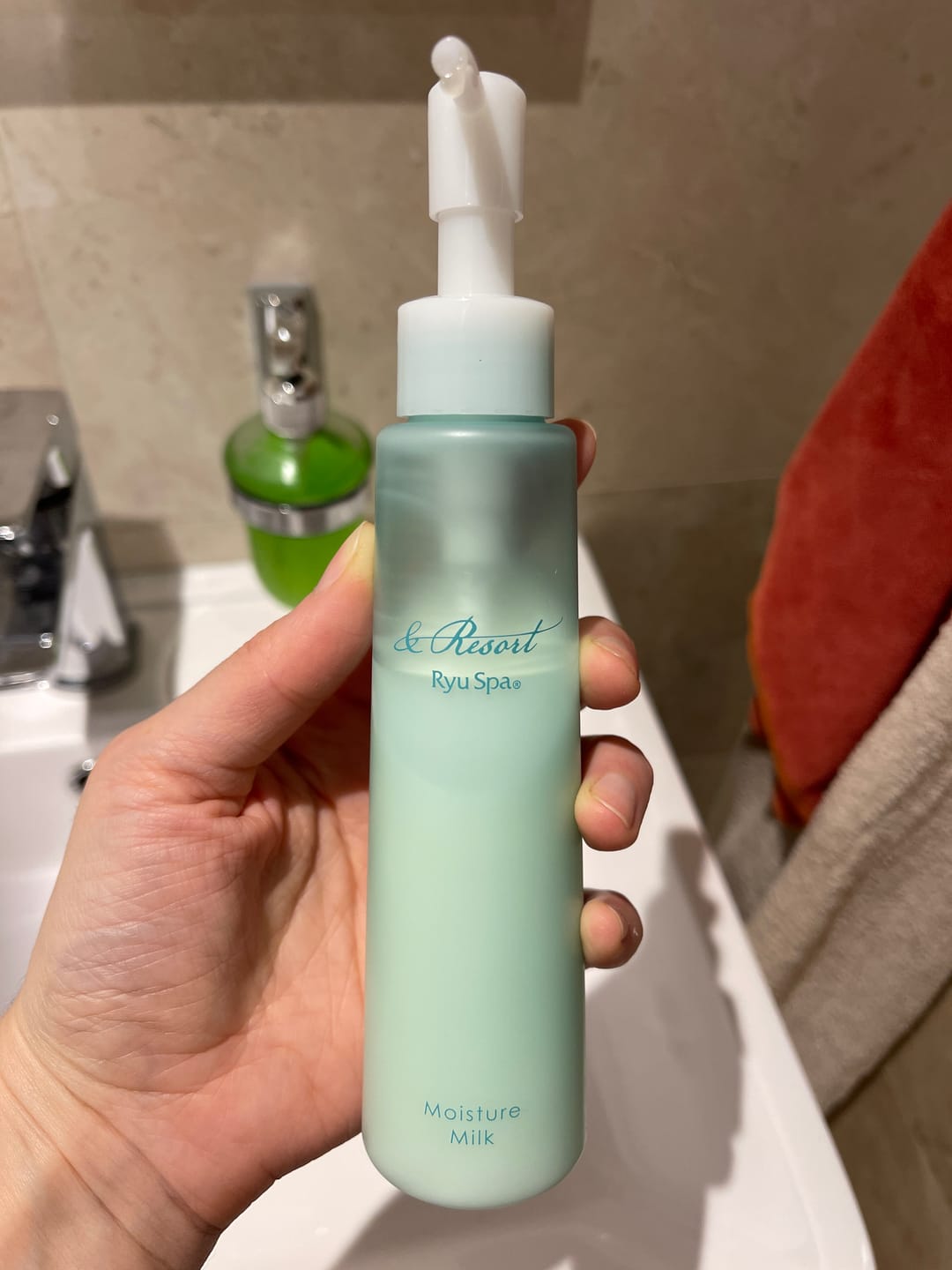 Customer photo review of Ryu Spa & Resort Moisture Milk