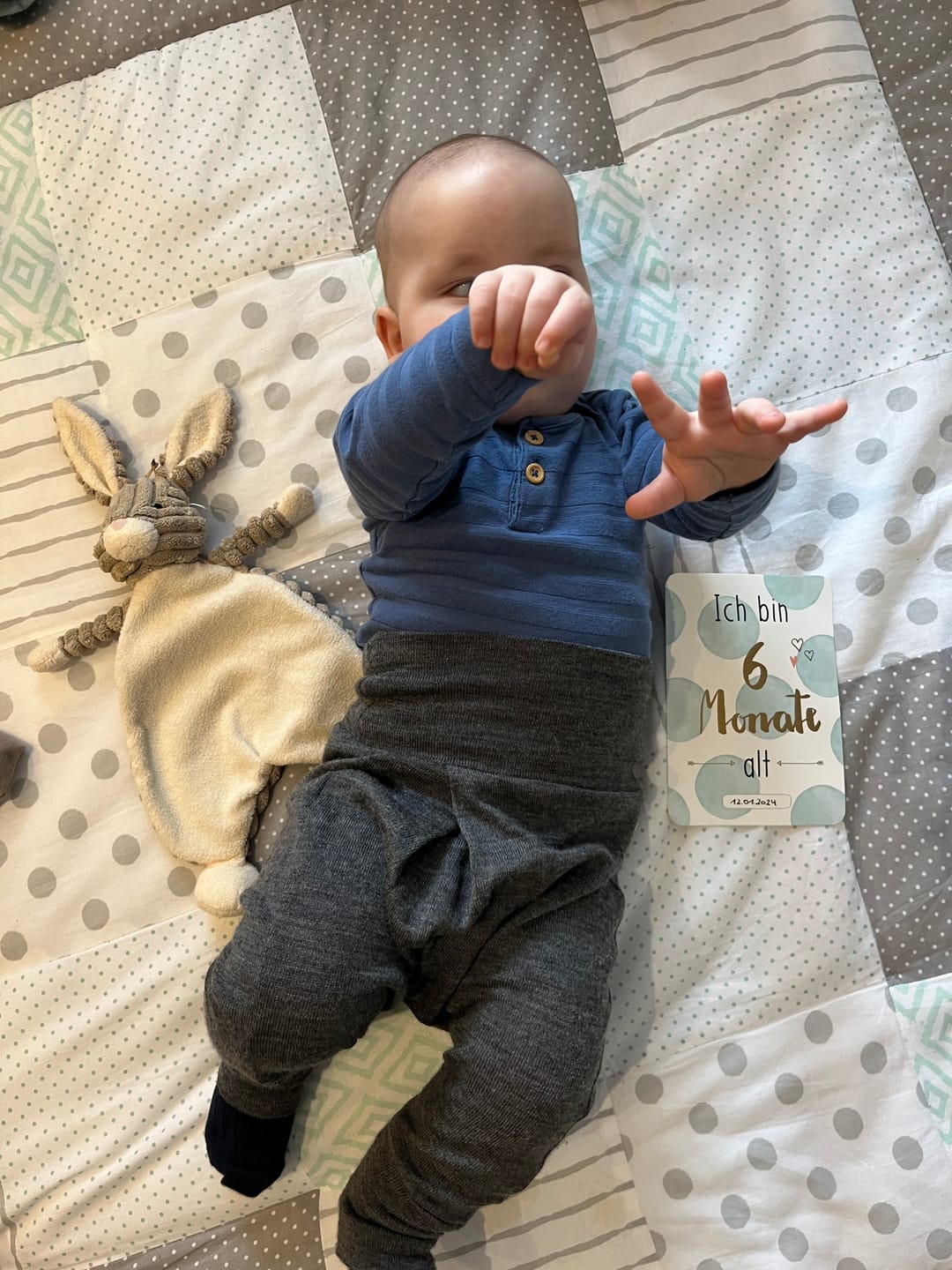Customer photo review of Mitwachshose Merinowolle Baby