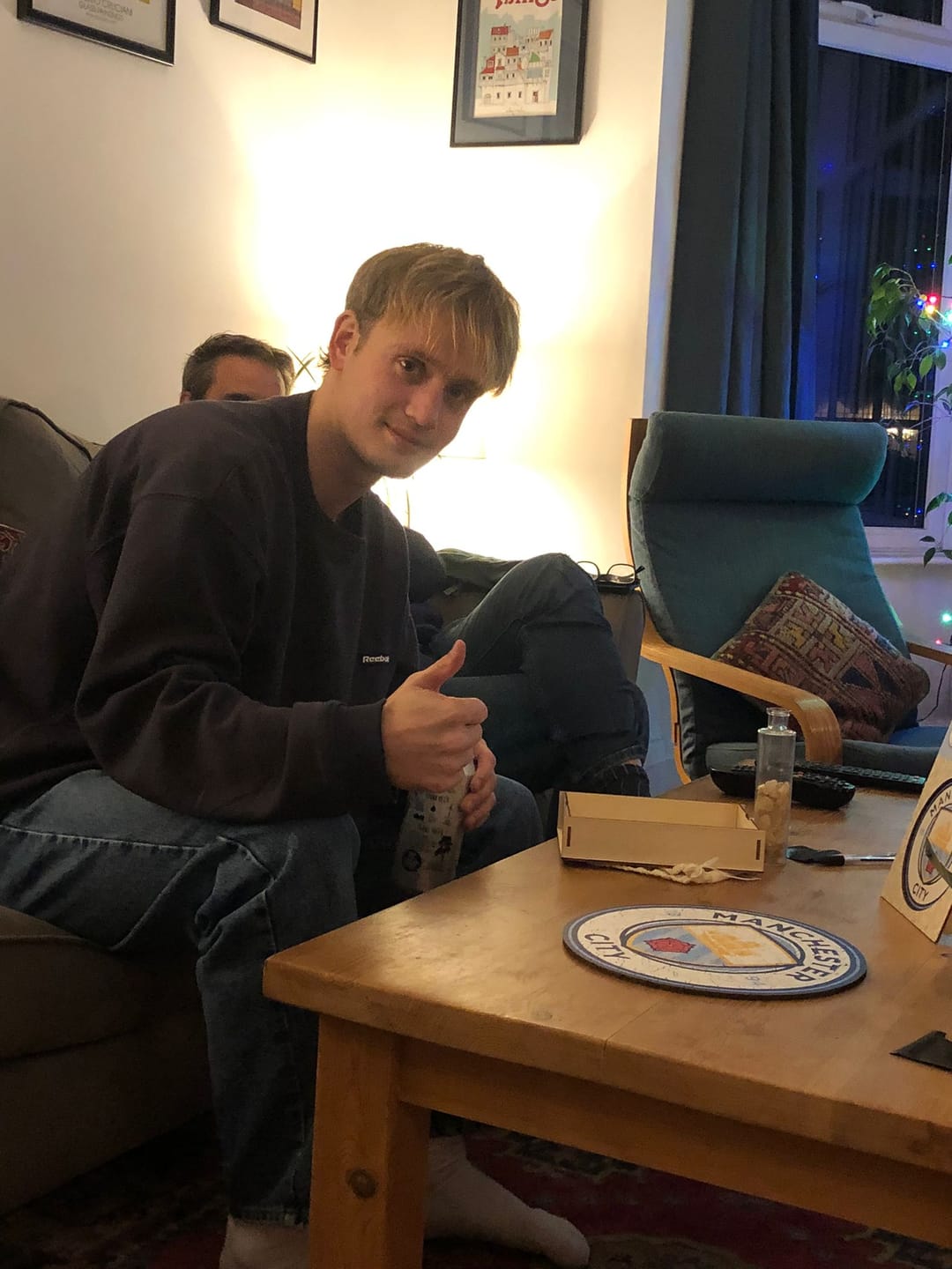 Customer photo review of Manchester City FC® Logo - Wooden Puzzle