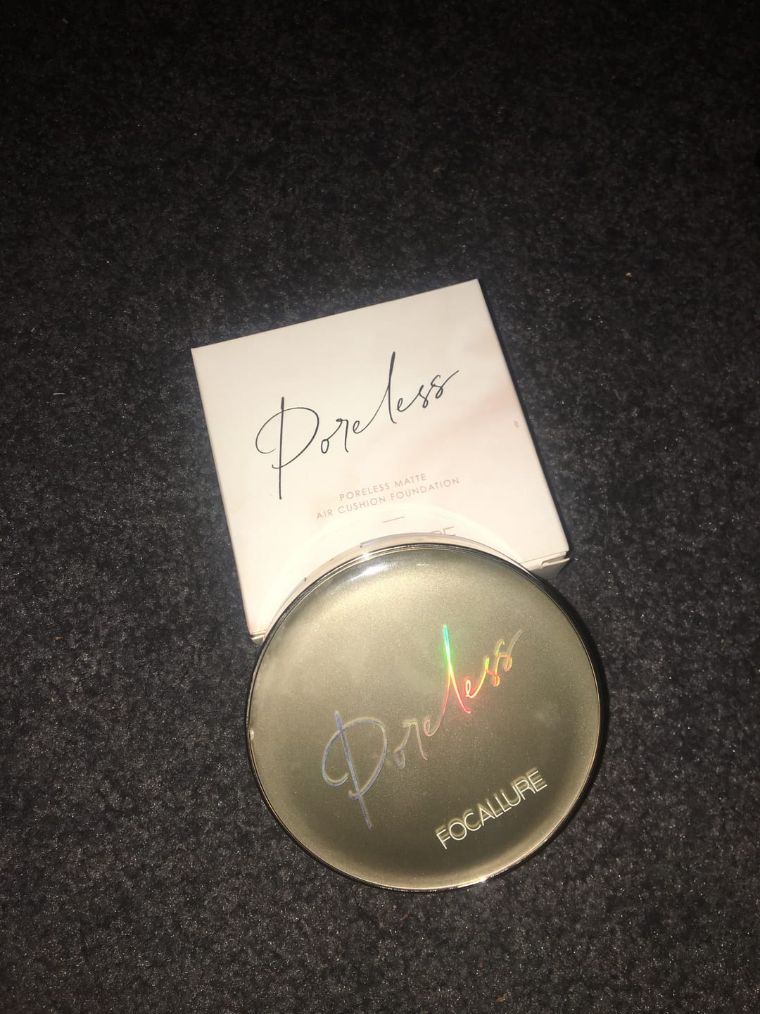 Customer photo review of Matte Air Cushion Foundation