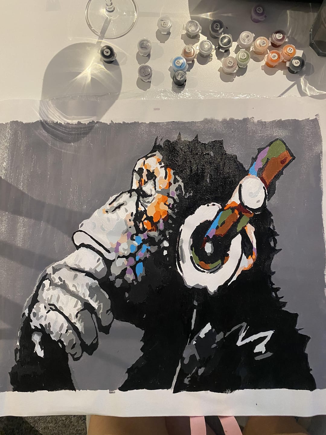 Customer photo review of Abstract Monkey